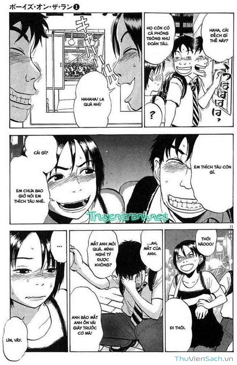 Truyện Tranh Đừng Hèn Với Cuộc Sống - Boys On The Run trang 6