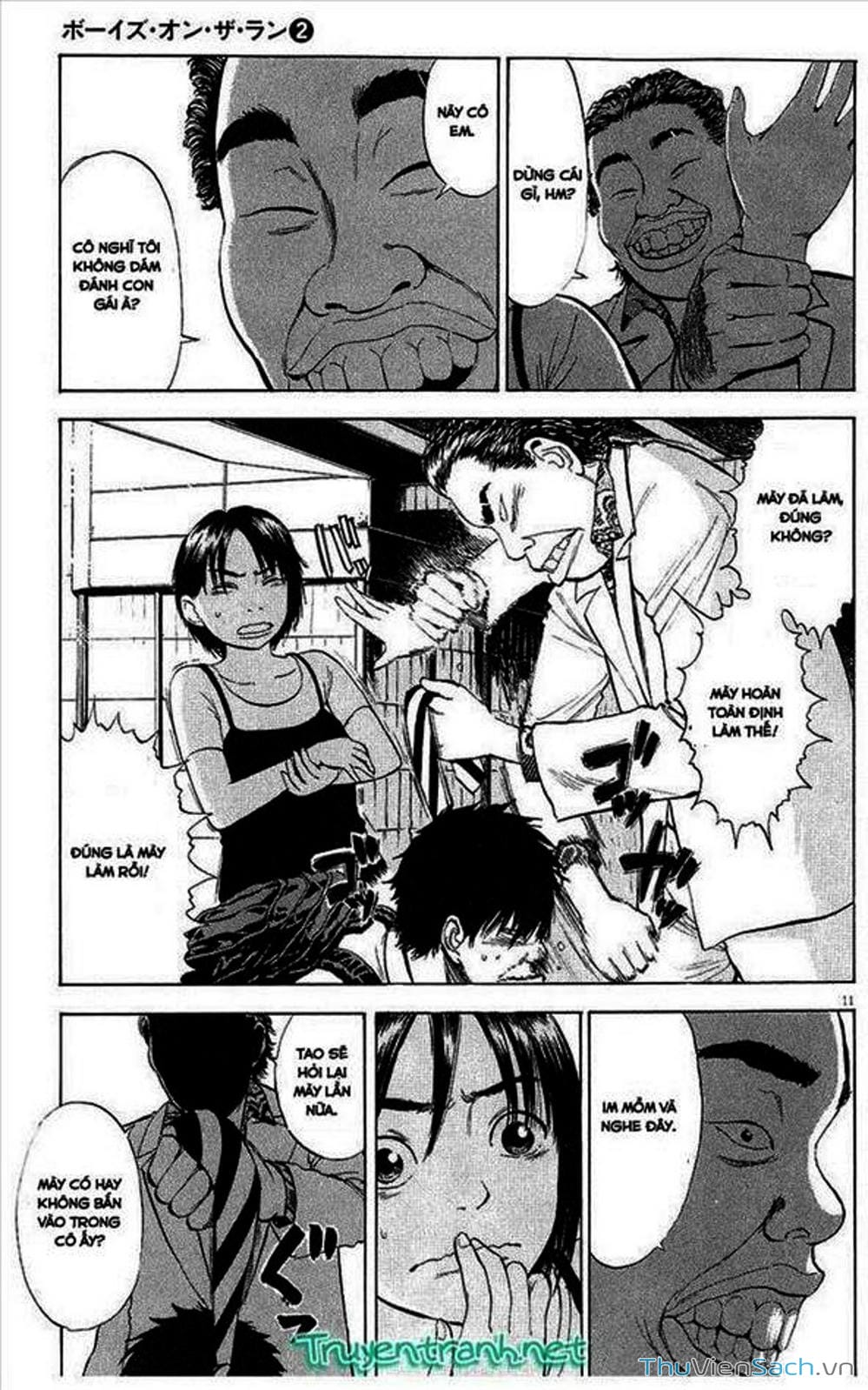 Truyện Tranh Đừng Hèn Với Cuộc Sống - Boys On The Run trang 6