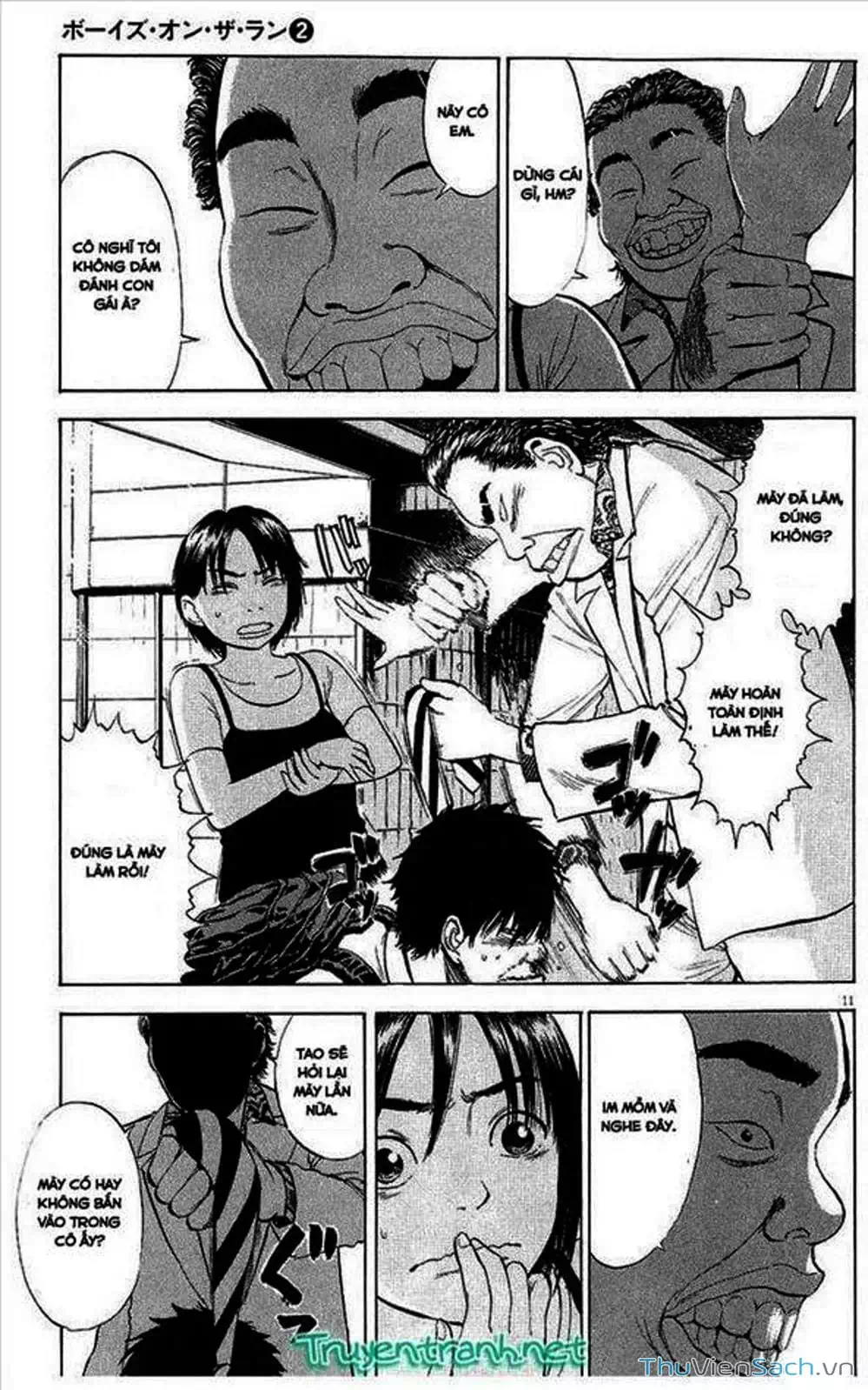 Truyện Tranh Đừng Hèn Với Cuộc Sống - Boys On The Run trang 6