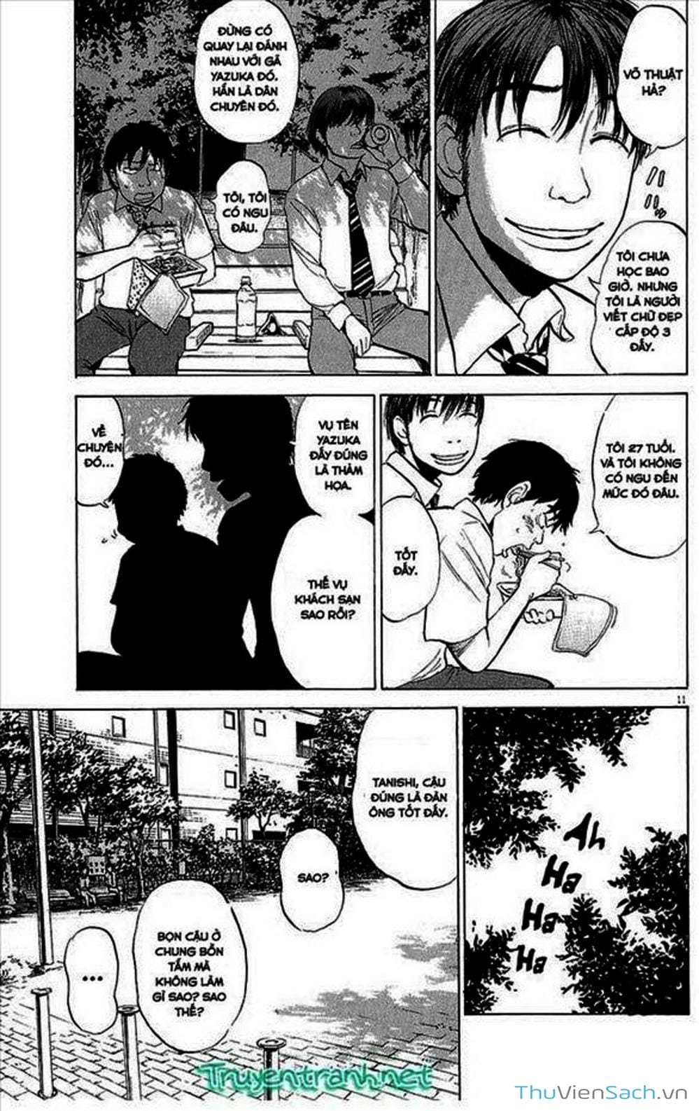 Truyện Tranh Đừng Hèn Với Cuộc Sống - Boys On The Run trang 6