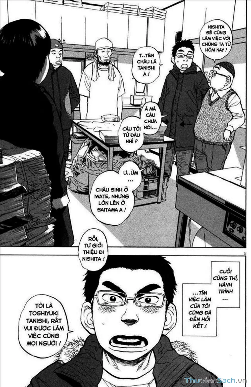 Truyện Tranh Đừng Hèn Với Cuộc Sống - Boys On The Run trang 6