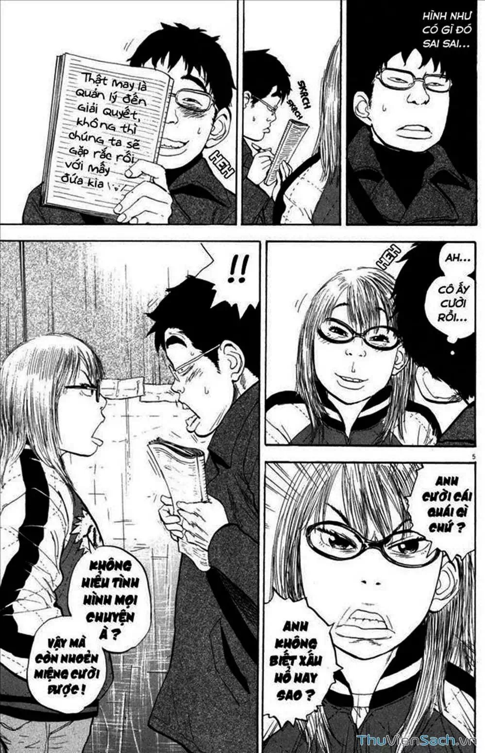 Truyện Tranh Đừng Hèn Với Cuộc Sống - Boys On The Run trang 6