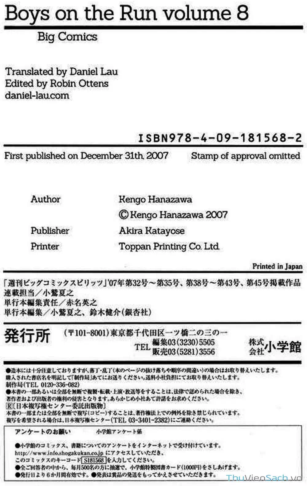 Truyện Tranh Đừng Hèn Với Cuộc Sống - Boys On The Run trang 6