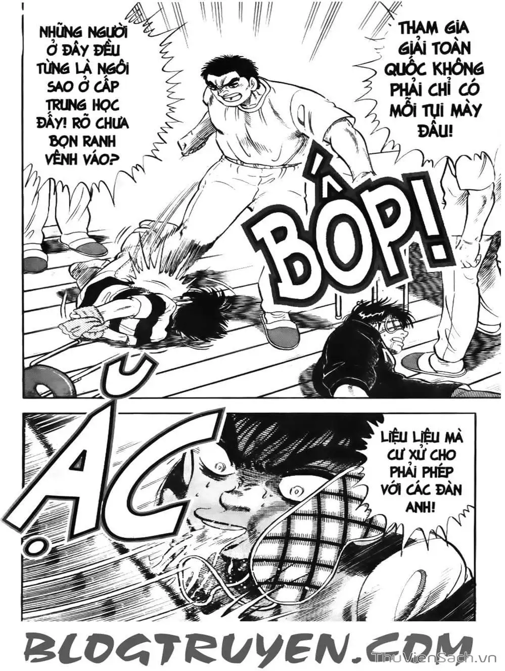 Truyện Tranh Sóng Gió Cầu Trường - Buttobi Itto trang 2