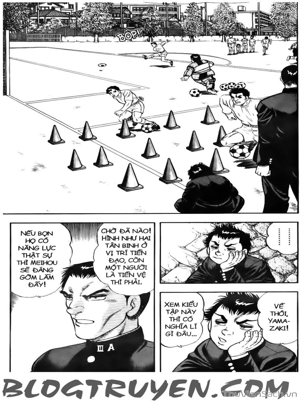 Truyện Tranh Sóng Gió Cầu Trường - Buttobi Itto trang 2