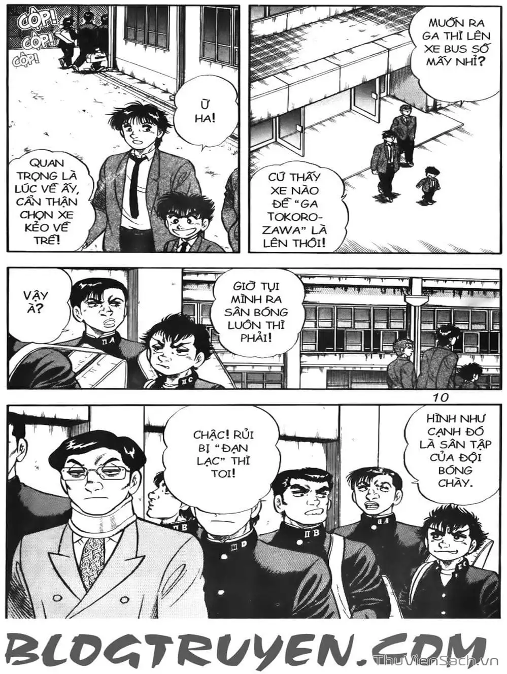 Truyện Tranh Sóng Gió Cầu Trường - Buttobi Itto trang 2