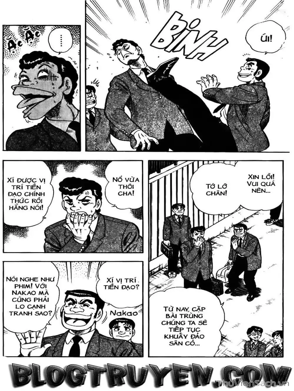 Truyện Tranh Sóng Gió Cầu Trường - Buttobi Itto trang 2