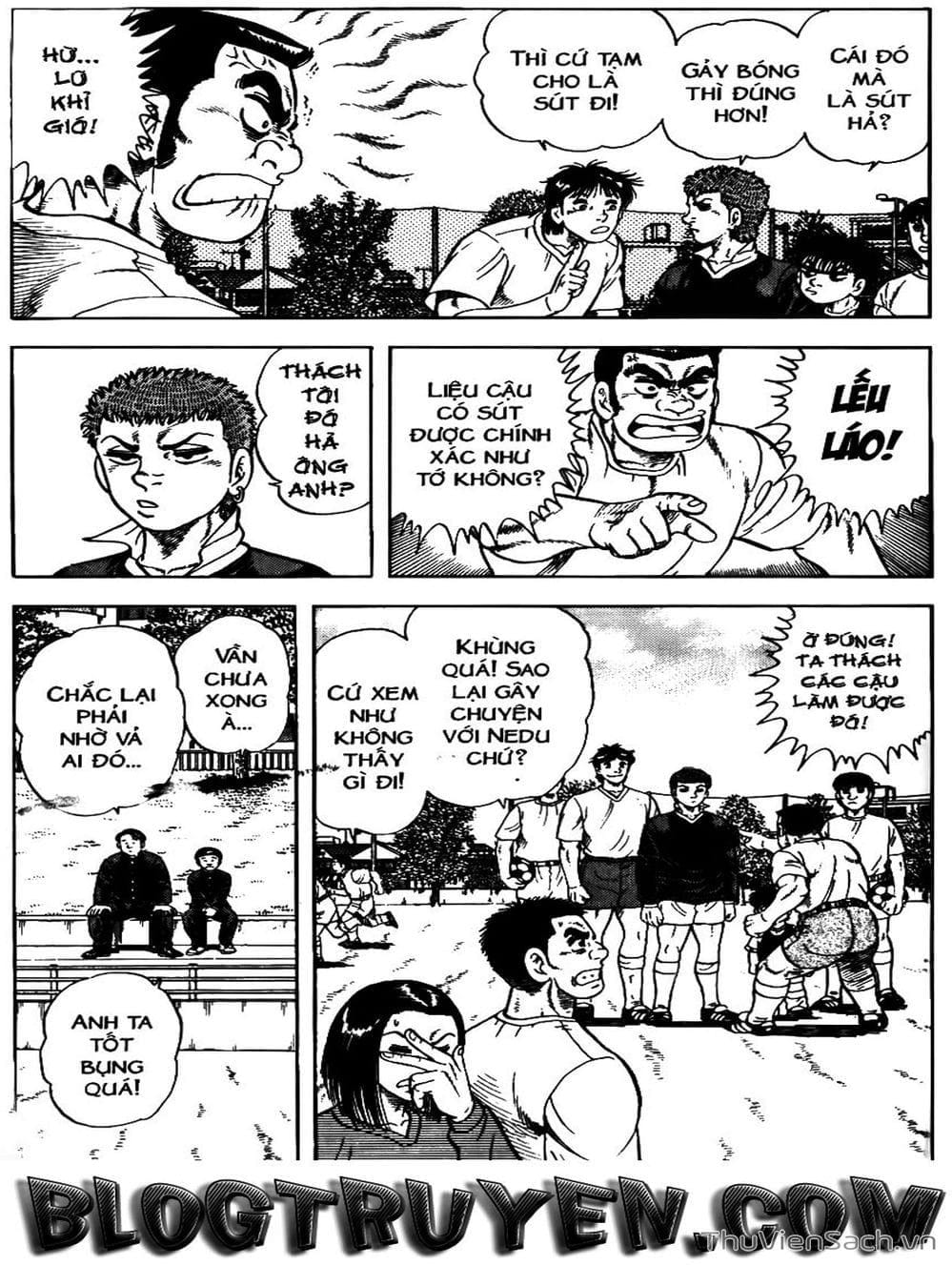 Truyện Tranh Sóng Gió Cầu Trường - Buttobi Itto trang 2