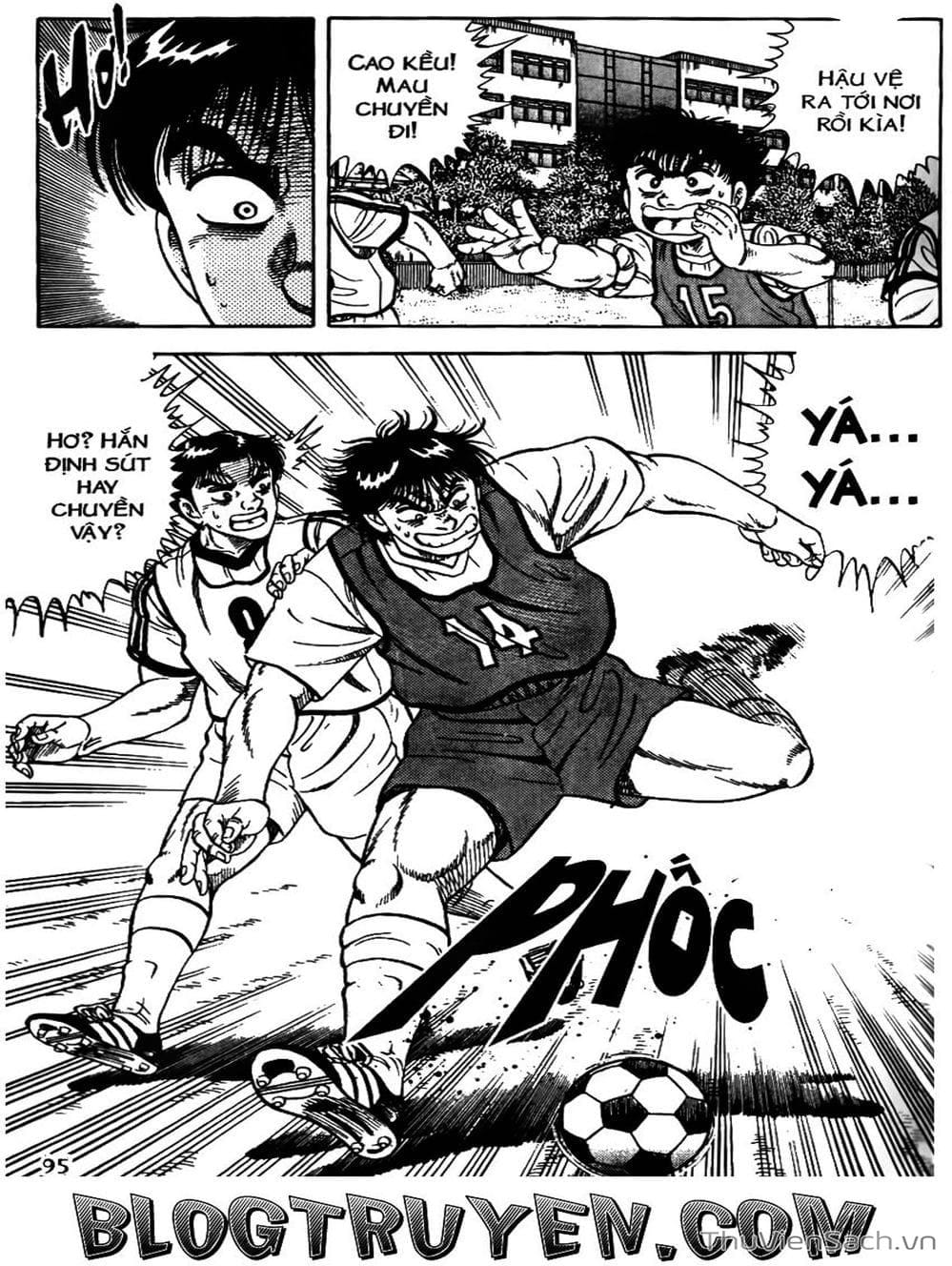 Truyện Tranh Sóng Gió Cầu Trường - Buttobi Itto trang 2