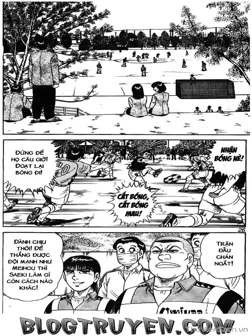 Truyện Tranh Sóng Gió Cầu Trường - Buttobi Itto trang 2