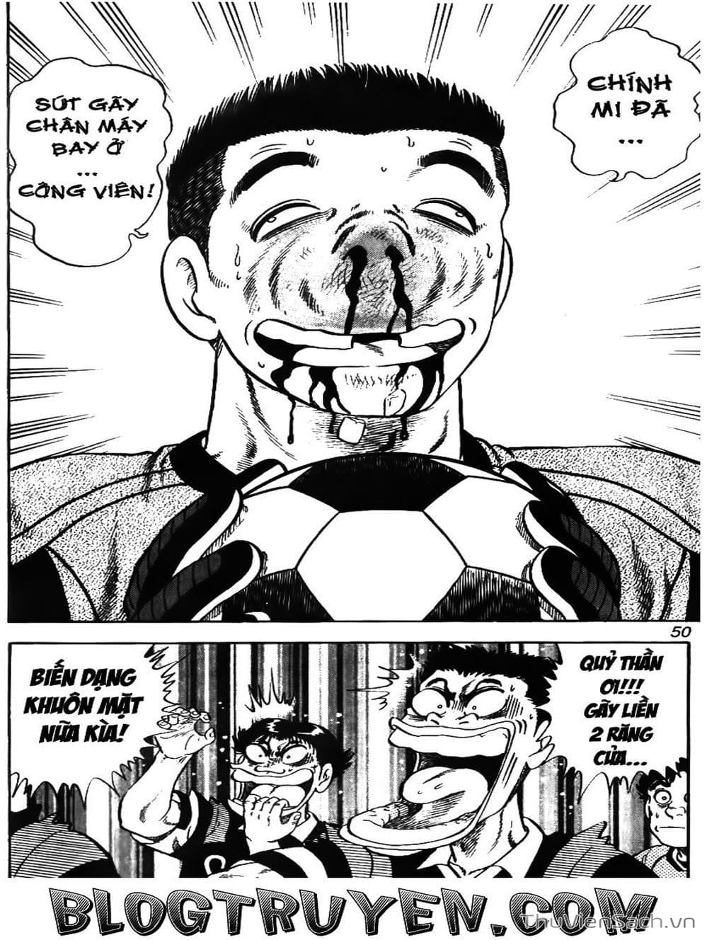 Truyện Tranh Sóng Gió Cầu Trường - Buttobi Itto trang 2