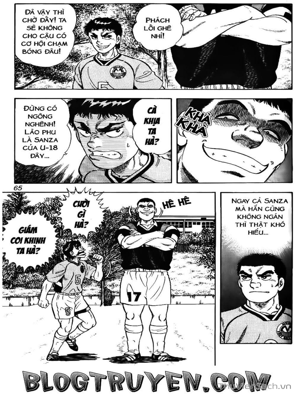 Truyện Tranh Sóng Gió Cầu Trường - Buttobi Itto trang 2