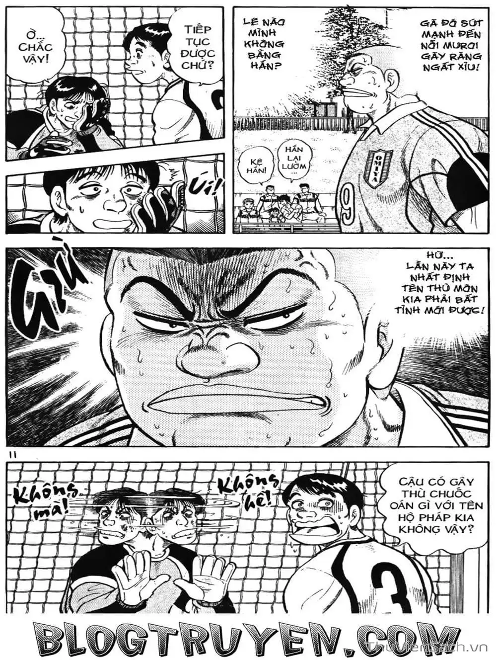 Truyện Tranh Sóng Gió Cầu Trường - Buttobi Itto trang 2