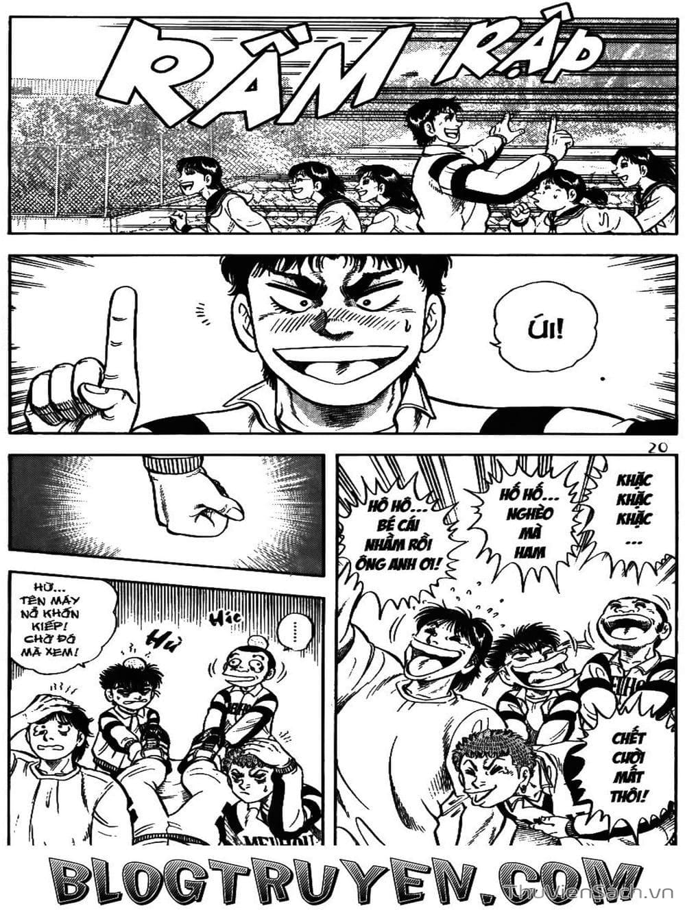 Truyện Tranh Sóng Gió Cầu Trường - Buttobi Itto trang 2