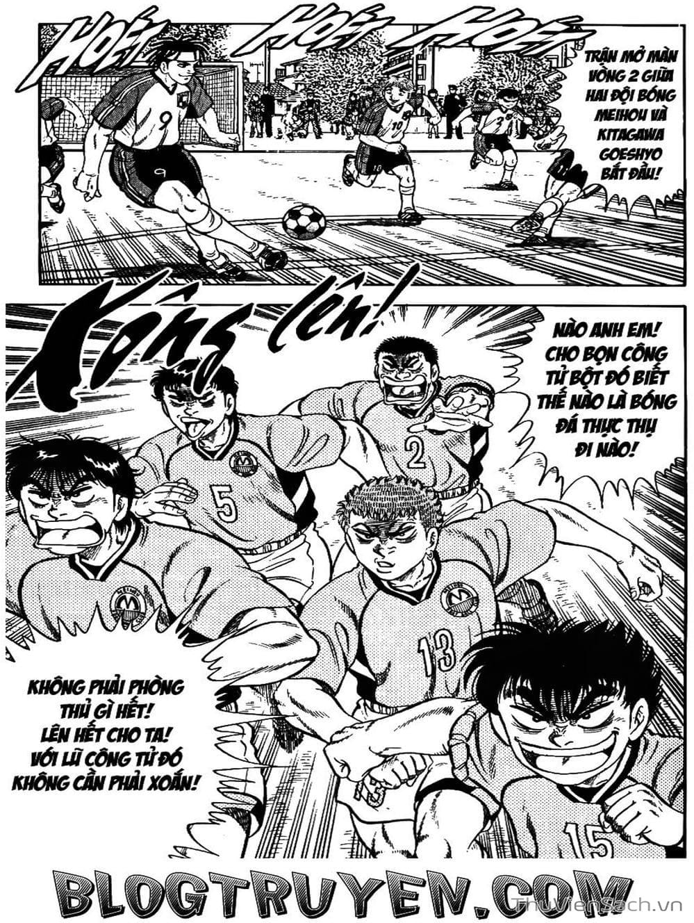 Truyện Tranh Sóng Gió Cầu Trường - Buttobi Itto trang 2