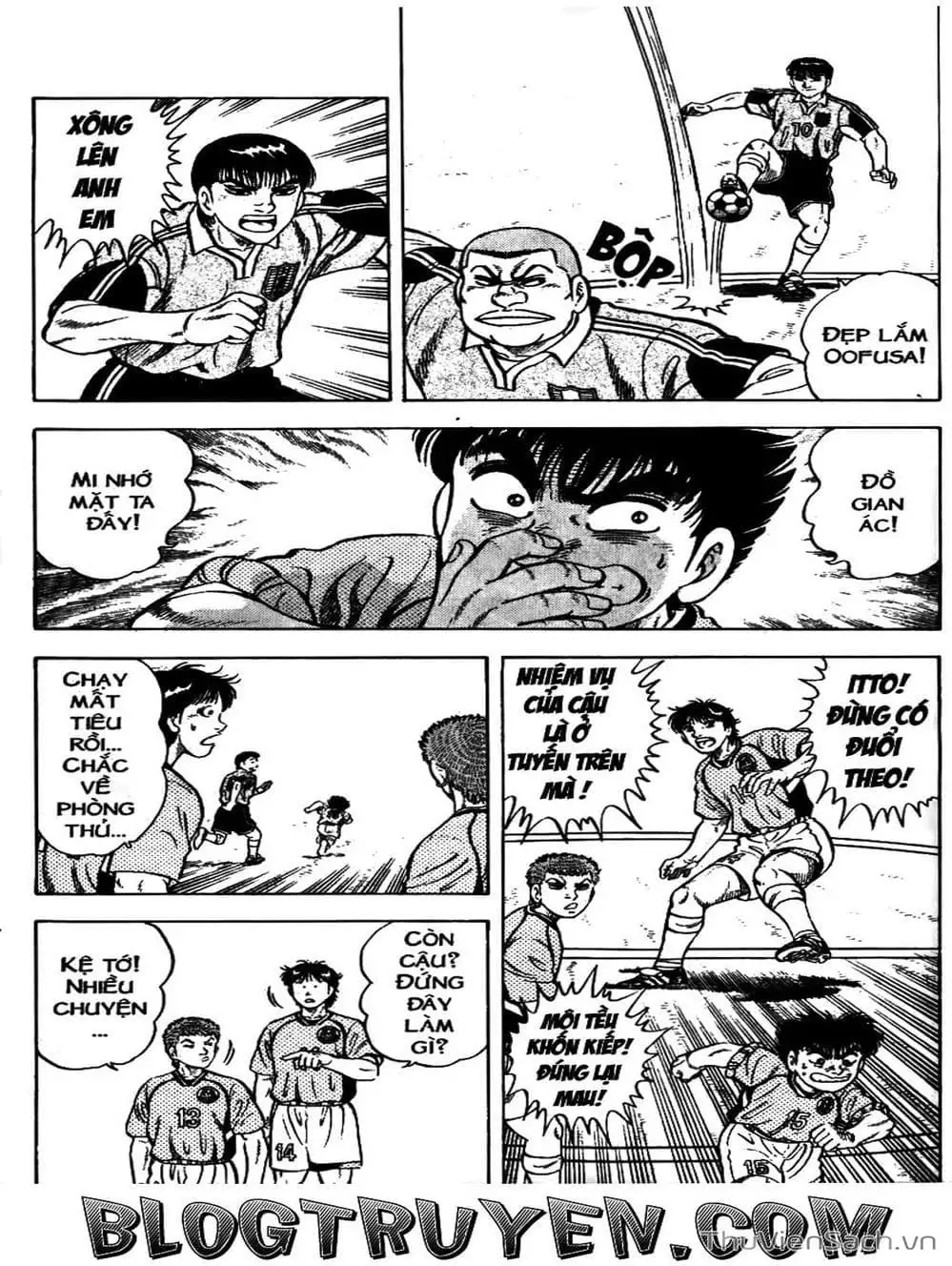 Truyện Tranh Sóng Gió Cầu Trường - Buttobi Itto trang 2