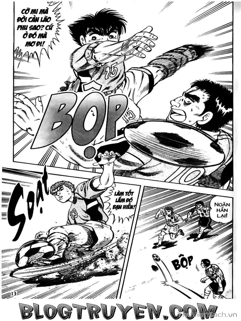 Truyện Tranh Sóng Gió Cầu Trường - Buttobi Itto trang 2