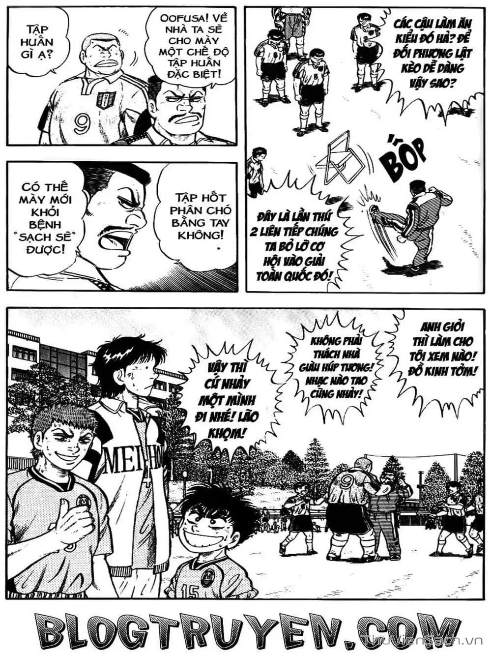 Truyện Tranh Sóng Gió Cầu Trường - Buttobi Itto trang 2