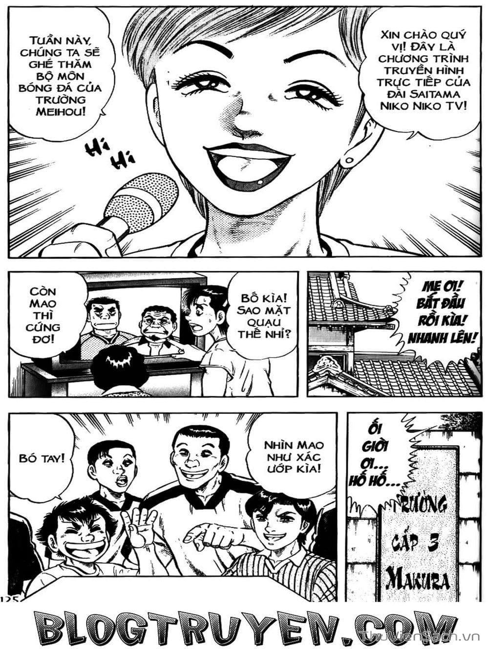 Truyện Tranh Sóng Gió Cầu Trường - Buttobi Itto trang 2