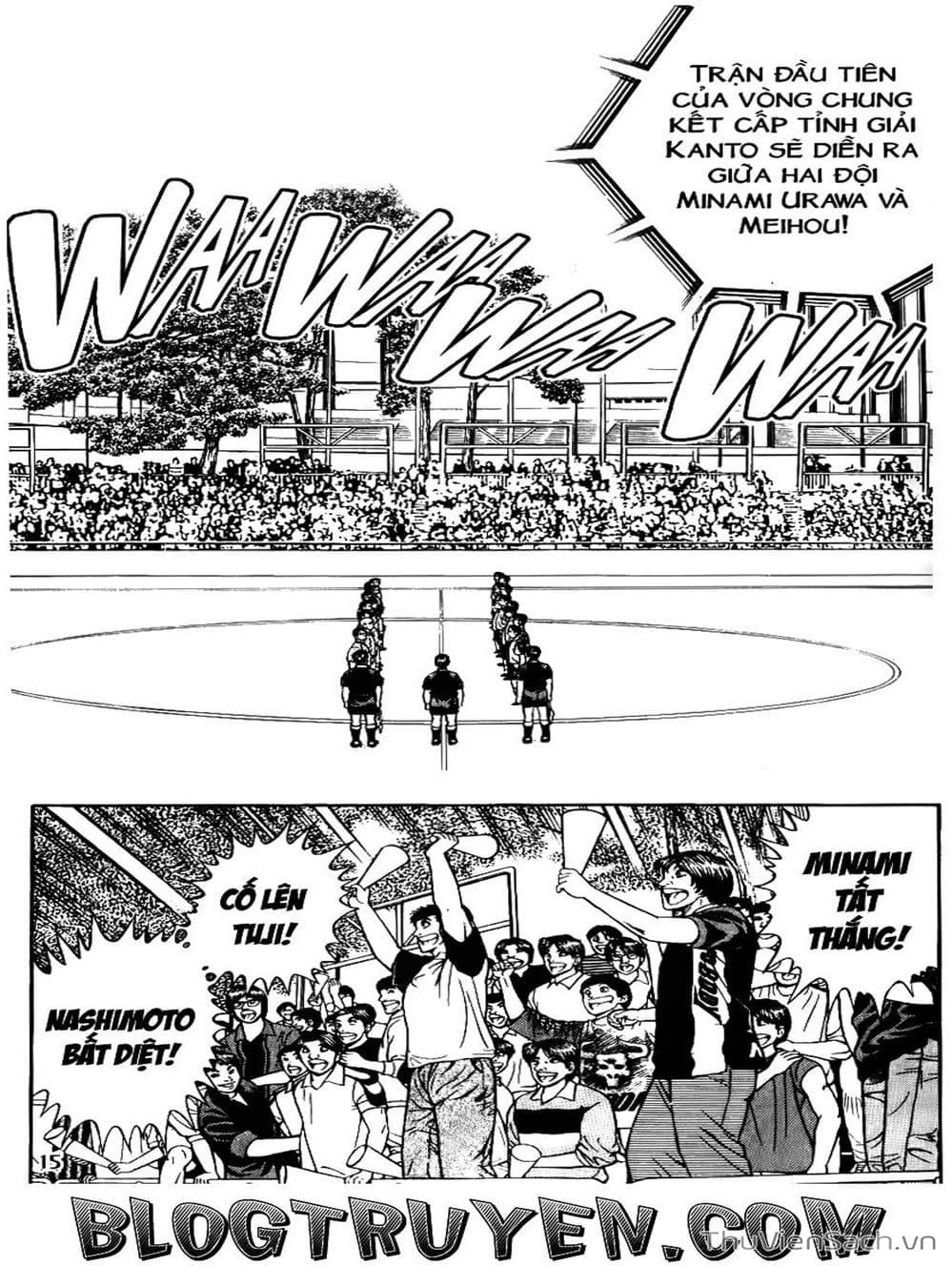 Truyện Tranh Sóng Gió Cầu Trường - Buttobi Itto trang 2