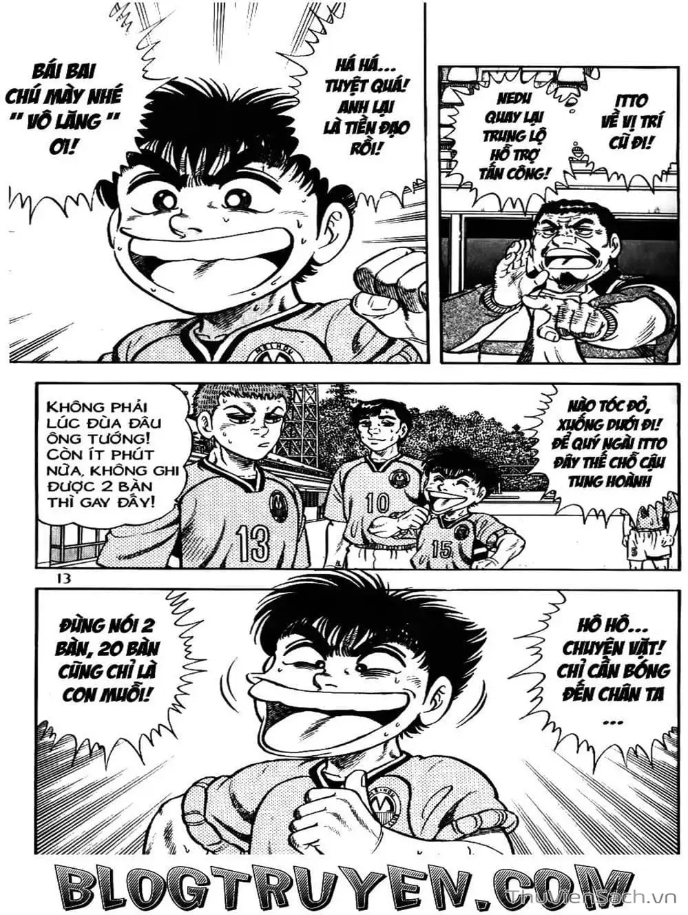 Truyện Tranh Sóng Gió Cầu Trường - Buttobi Itto trang 2