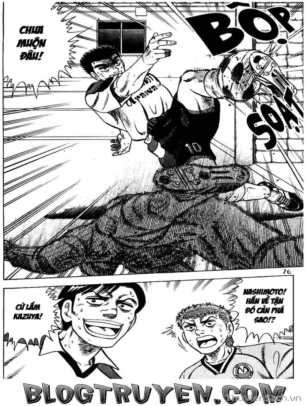 Truyện Tranh Sóng Gió Cầu Trường - Buttobi Itto trang 2