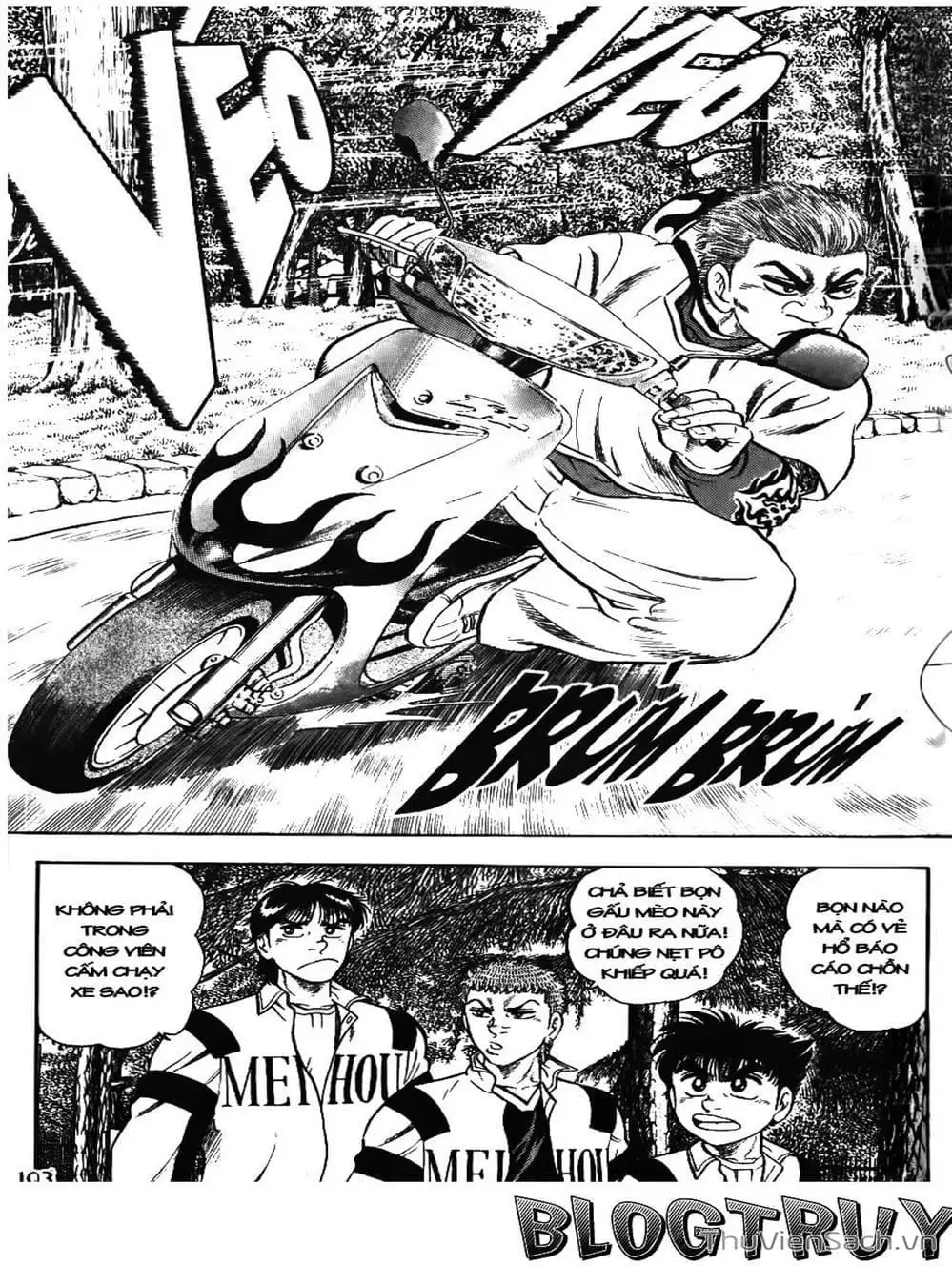 Truyện Tranh Sóng Gió Cầu Trường - Buttobi Itto trang 2