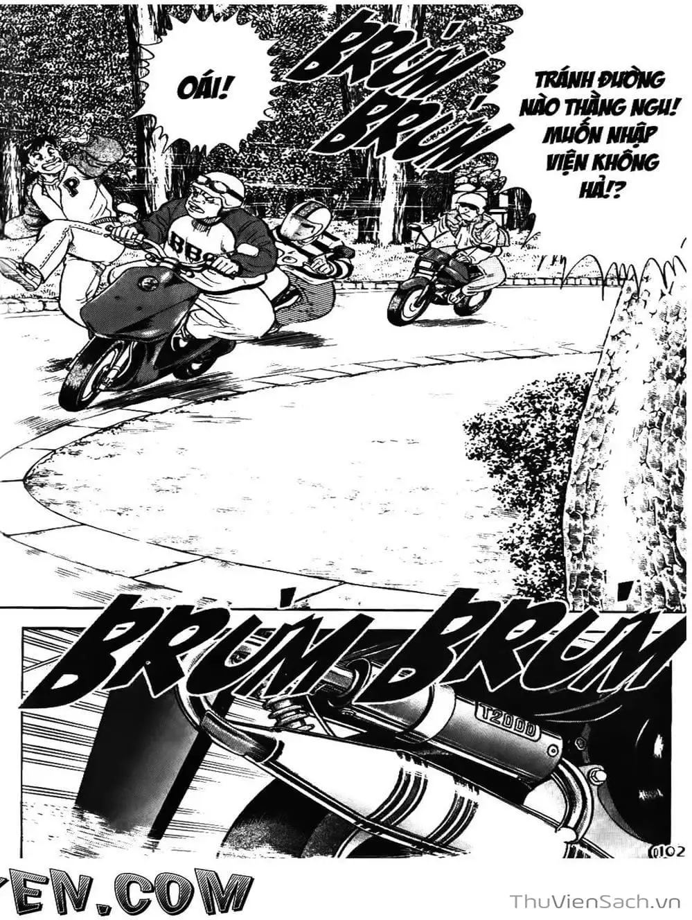 Truyện Tranh Sóng Gió Cầu Trường - Buttobi Itto trang 2