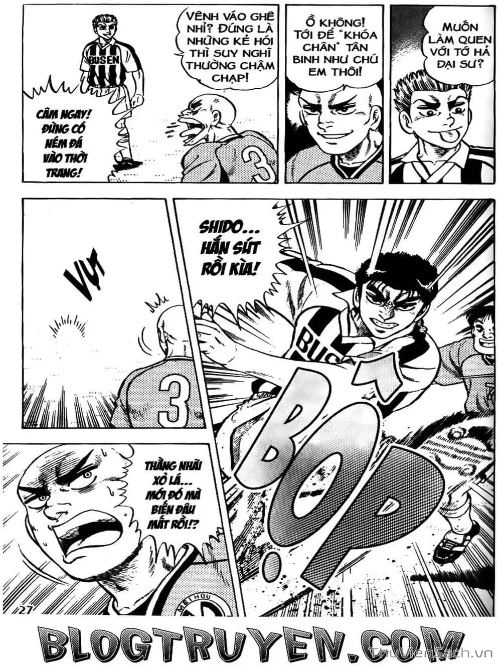 Truyện Tranh Sóng Gió Cầu Trường - Buttobi Itto trang 2