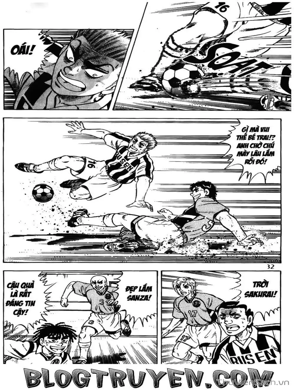 Truyện Tranh Sóng Gió Cầu Trường - Buttobi Itto trang 2