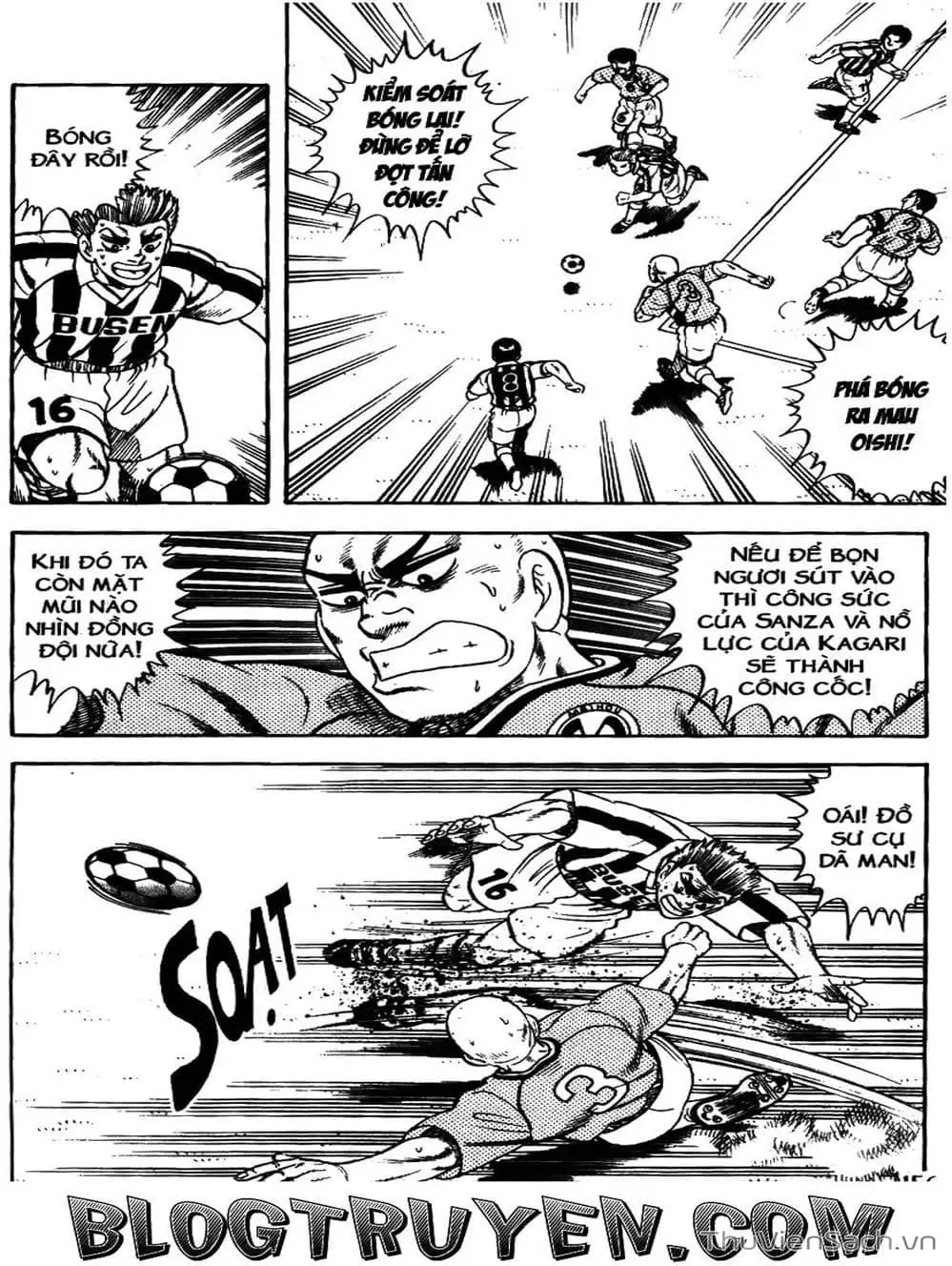 Truyện Tranh Sóng Gió Cầu Trường - Buttobi Itto trang 2