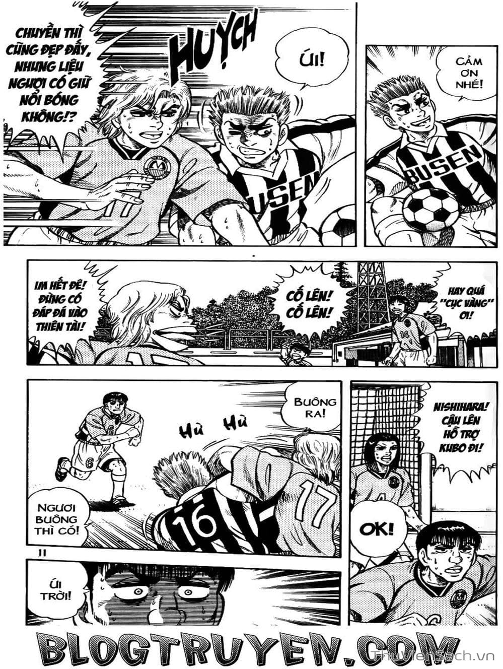 Truyện Tranh Sóng Gió Cầu Trường - Buttobi Itto trang 2