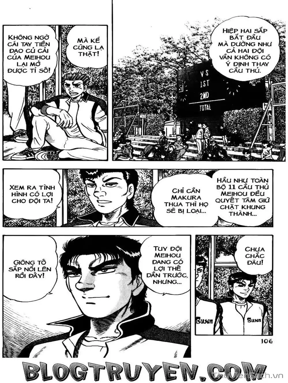 Truyện Tranh Sóng Gió Cầu Trường - Buttobi Itto trang 2