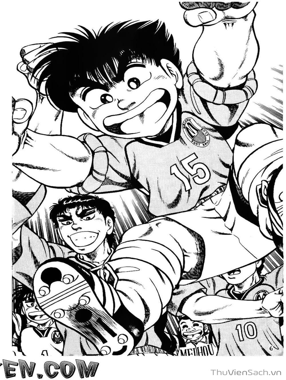 Truyện Tranh Sóng Gió Cầu Trường - Buttobi Itto trang 2