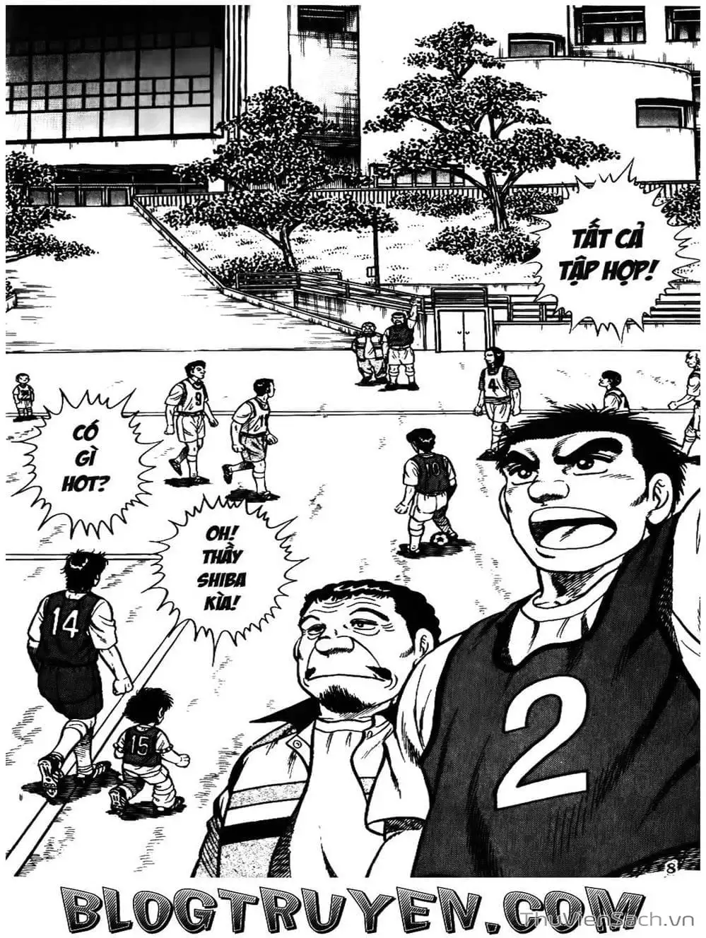 Truyện Tranh Sóng Gió Cầu Trường - Buttobi Itto trang 2