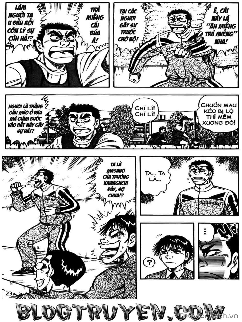 Truyện Tranh Sóng Gió Cầu Trường - Buttobi Itto trang 2