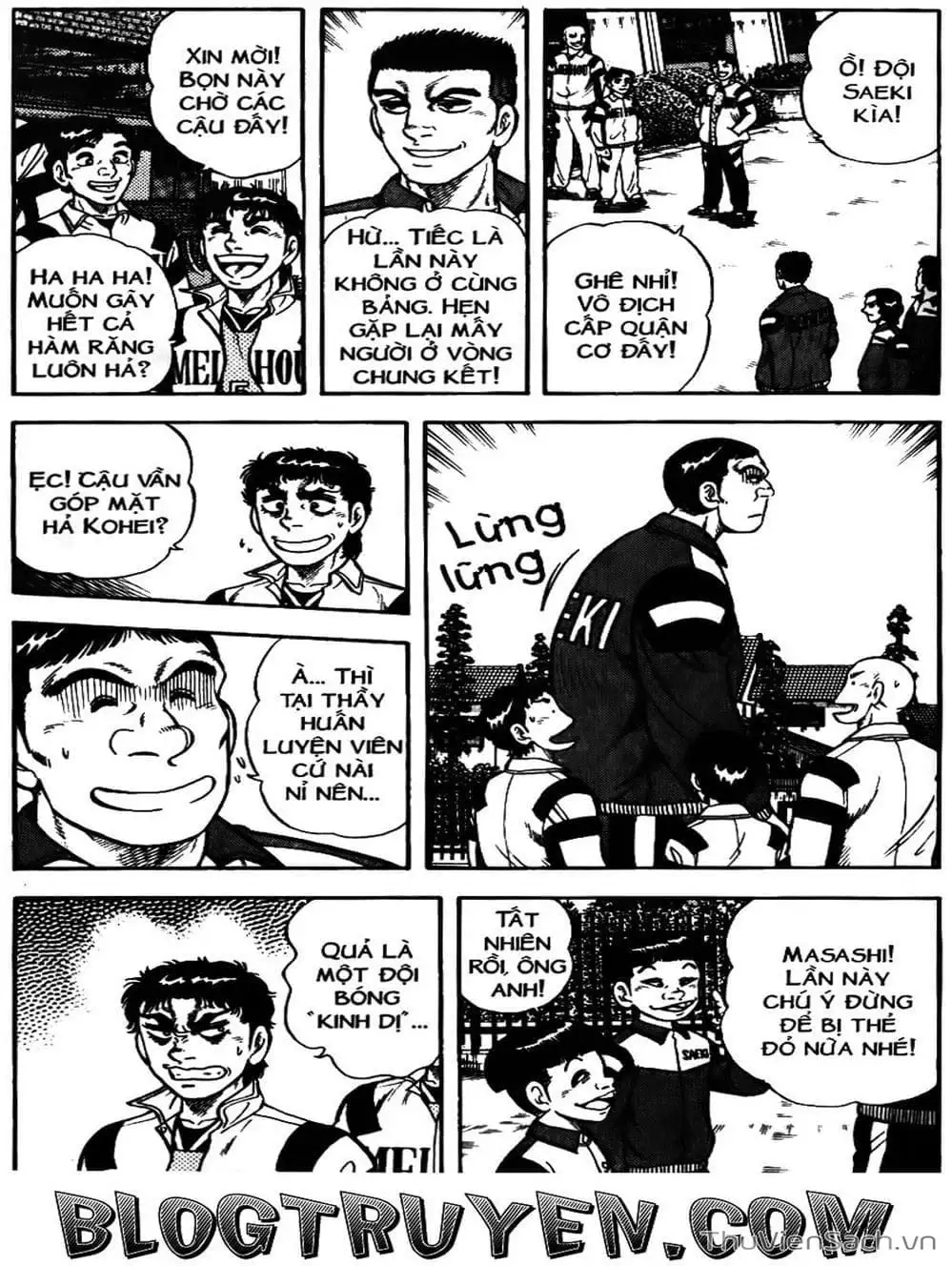 Truyện Tranh Sóng Gió Cầu Trường - Buttobi Itto trang 2