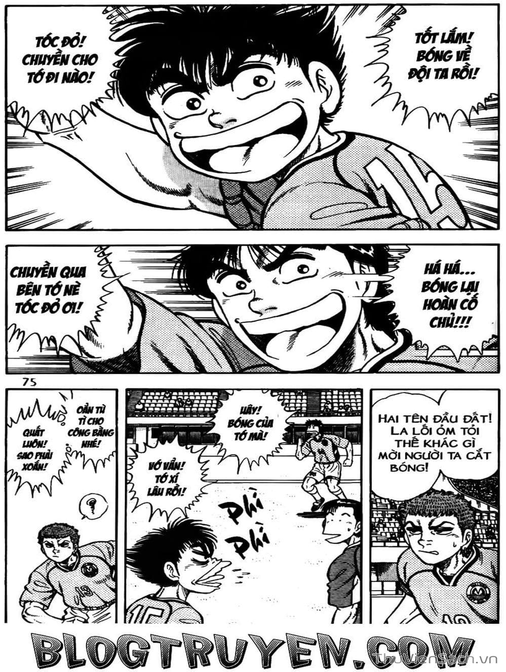 Truyện Tranh Sóng Gió Cầu Trường - Buttobi Itto trang 2