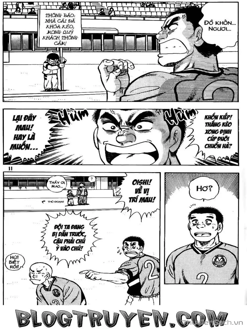 Truyện Tranh Sóng Gió Cầu Trường - Buttobi Itto trang 2