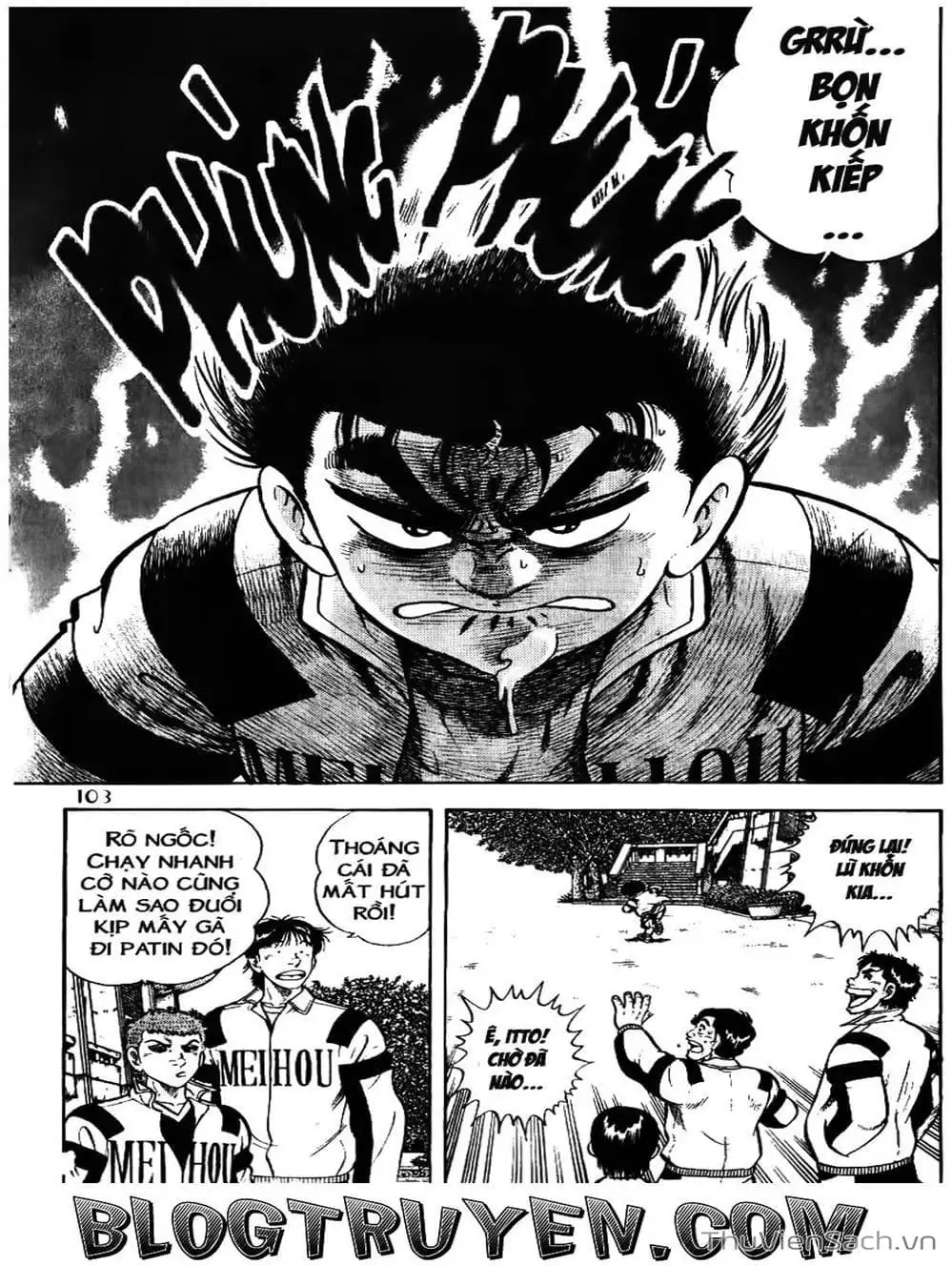 Truyện Tranh Sóng Gió Cầu Trường - Buttobi Itto trang 2