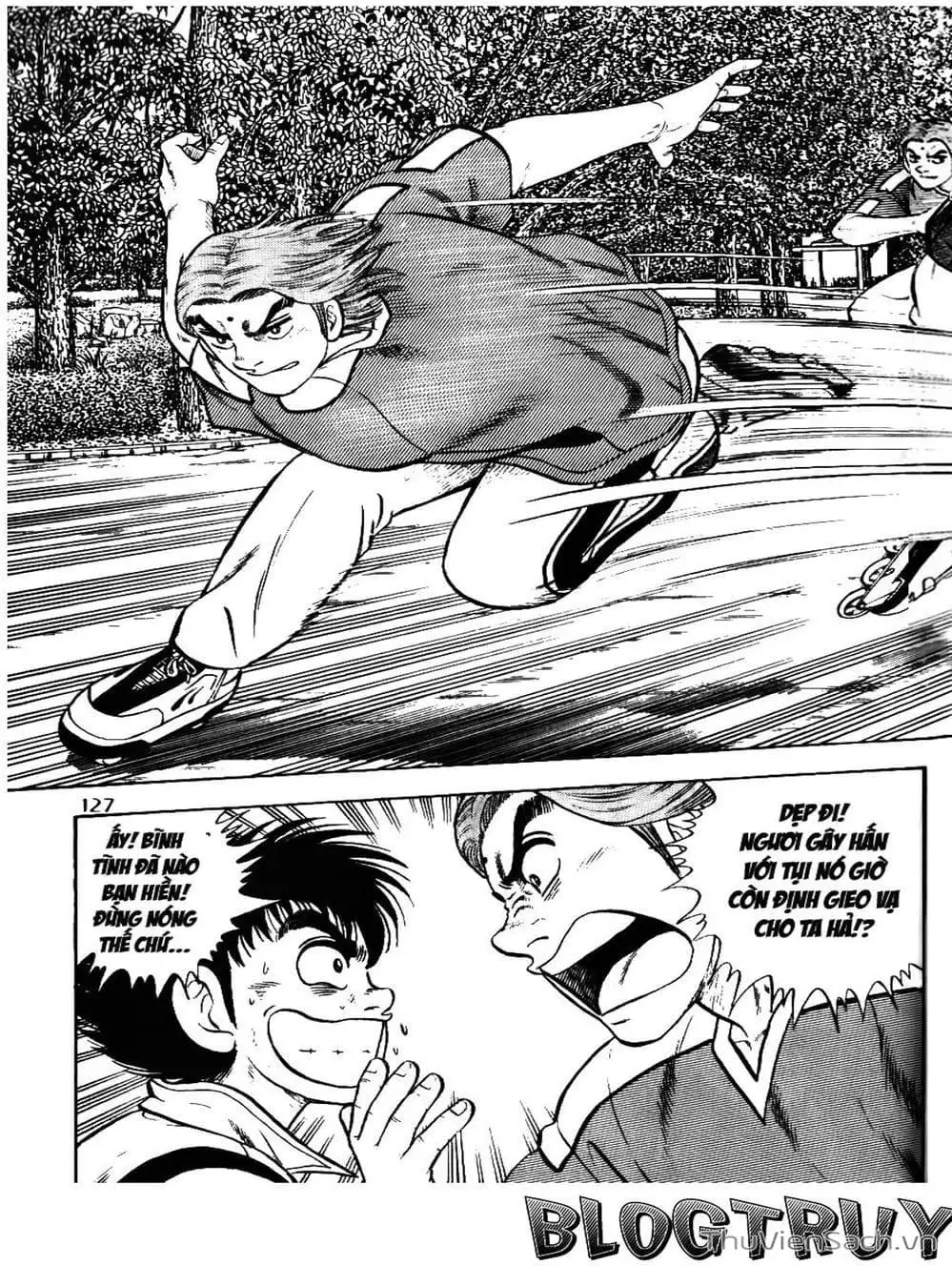 Truyện Tranh Sóng Gió Cầu Trường - Buttobi Itto trang 2