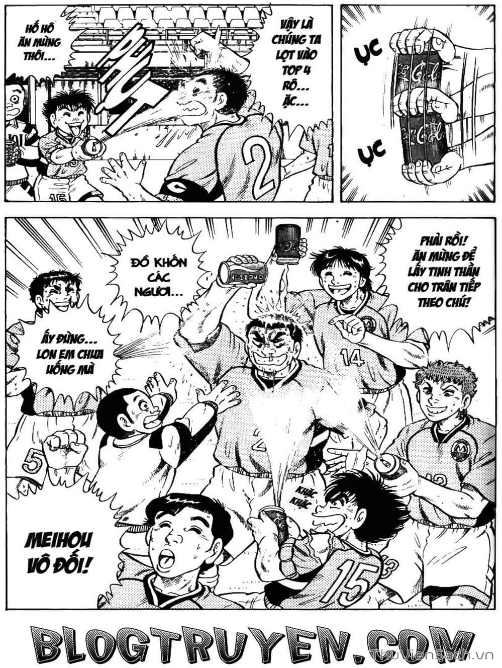 Truyện Tranh Sóng Gió Cầu Trường - Buttobi Itto trang 2