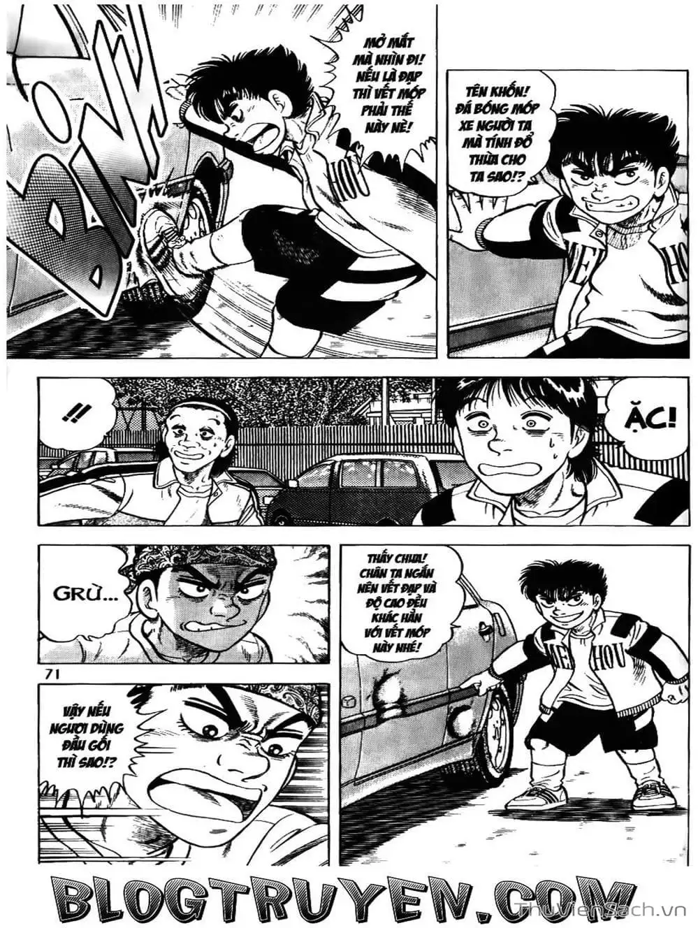 Truyện Tranh Sóng Gió Cầu Trường - Buttobi Itto trang 2