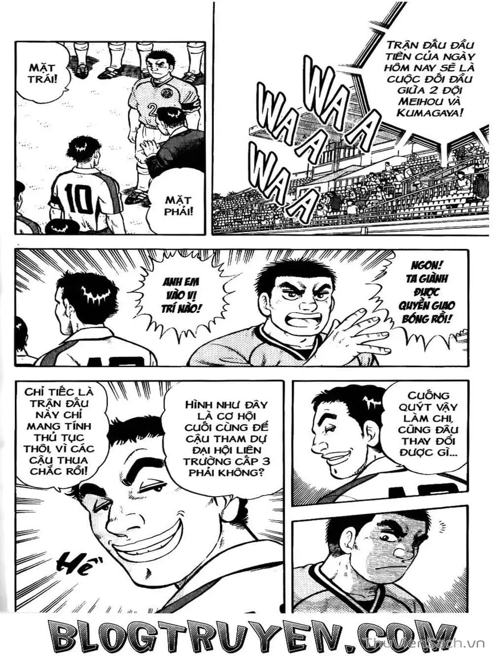 Truyện Tranh Sóng Gió Cầu Trường - Buttobi Itto trang 2