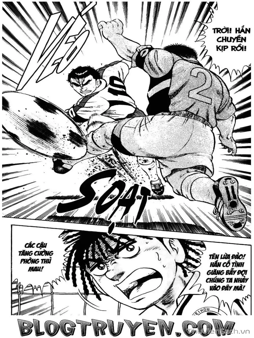 Truyện Tranh Sóng Gió Cầu Trường - Buttobi Itto trang 2