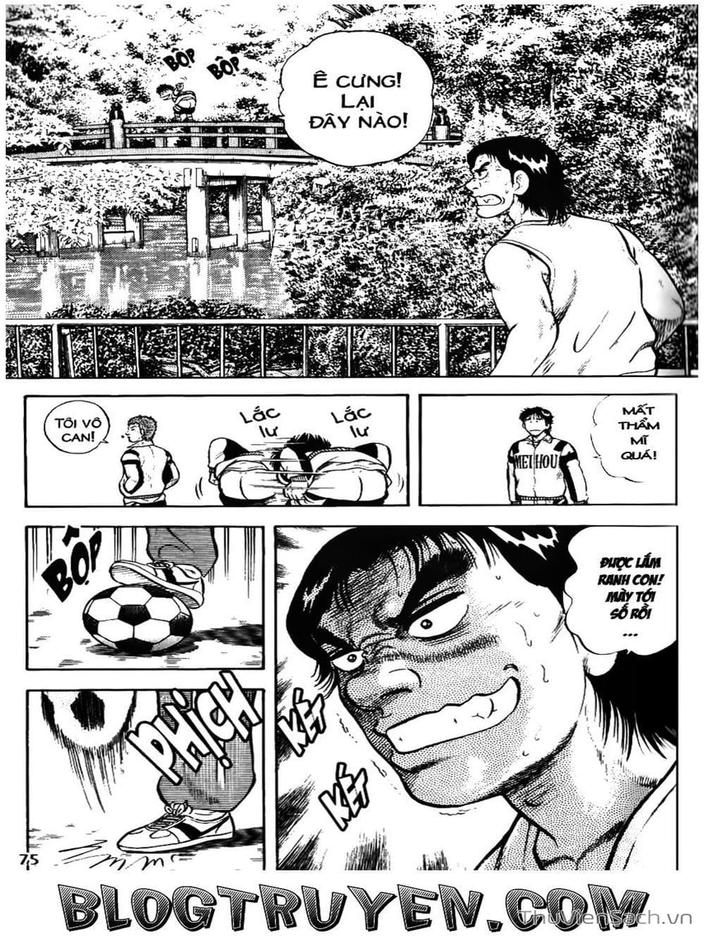 Truyện Tranh Sóng Gió Cầu Trường - Buttobi Itto trang 2