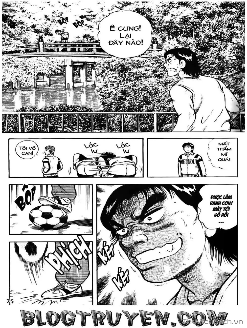 Truyện Tranh Sóng Gió Cầu Trường - Buttobi Itto trang 2