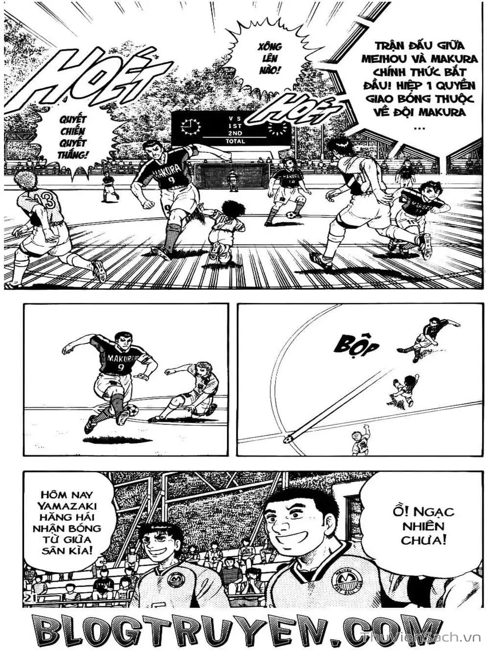 Truyện Tranh Sóng Gió Cầu Trường - Buttobi Itto trang 2