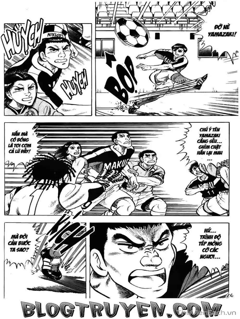 Truyện Tranh Sóng Gió Cầu Trường - Buttobi Itto trang 2