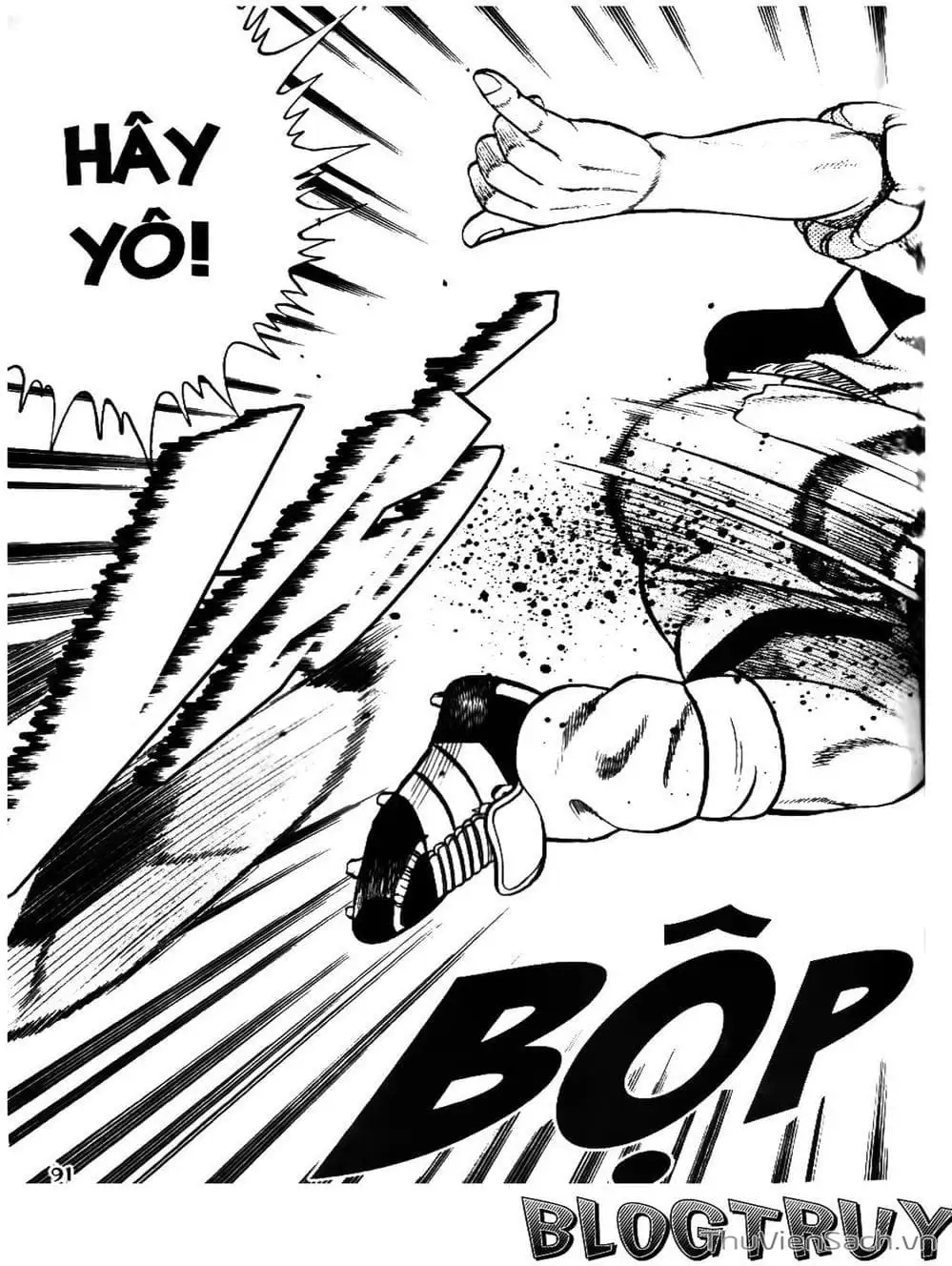 Truyện Tranh Sóng Gió Cầu Trường - Buttobi Itto trang 2